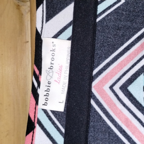 Bobbie Brooks Ladies Chevron Dress Size Large 🧡 - Picture 3 of 5